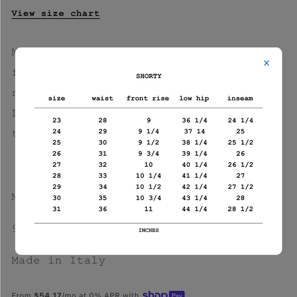 6397 Shorty Jeans Size 26 Bur Tea Wash Button Fly Distressed Ankle Hem - Picture 12 of 15